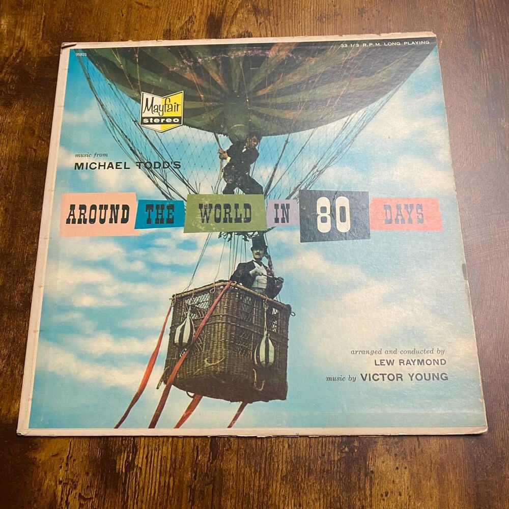 Michael Todd's Around the World in 80 Days TOPS Hi-Fi LP Vinyl Record